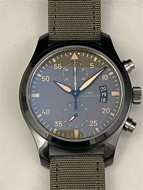 iwc chronograph top gun miramar replica|miramar iw388002 for sale.